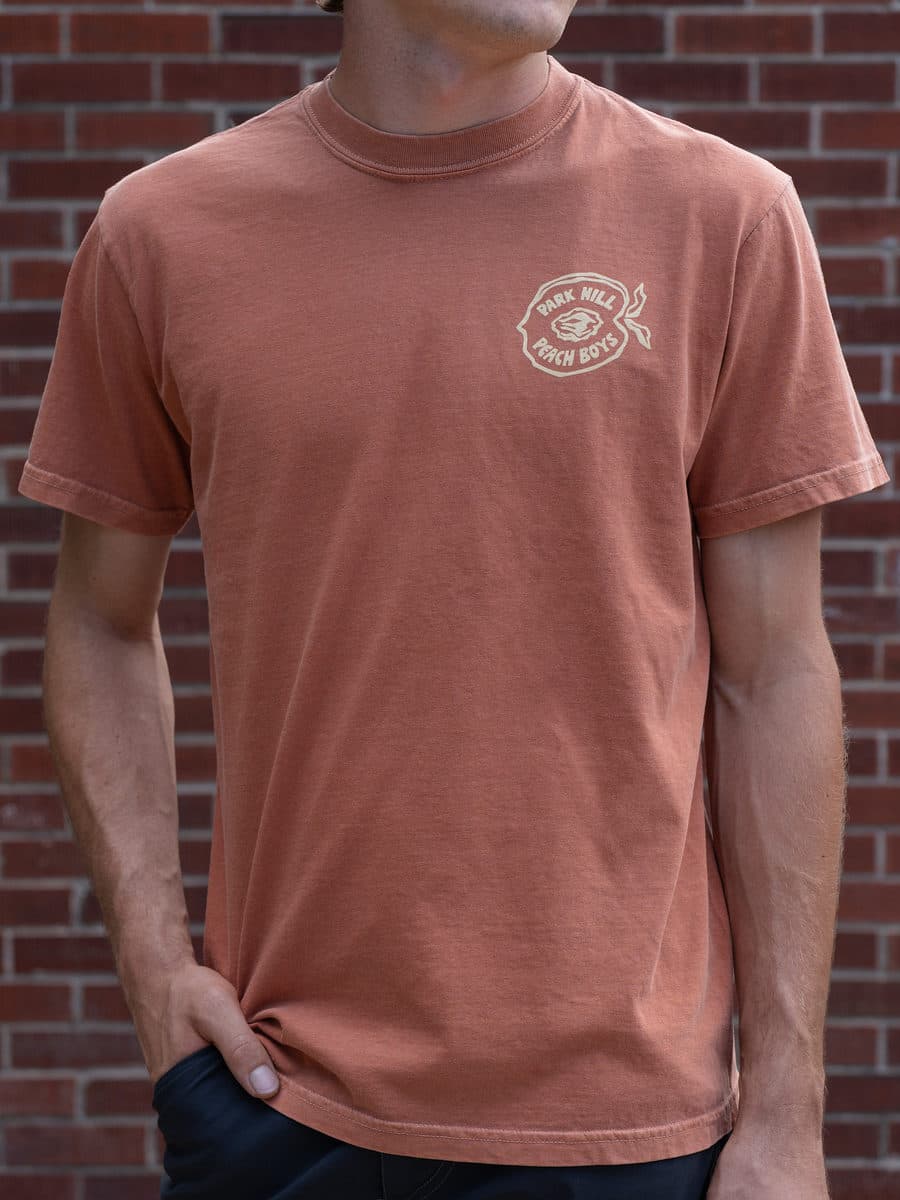 Clay classic PHPB tee, front view