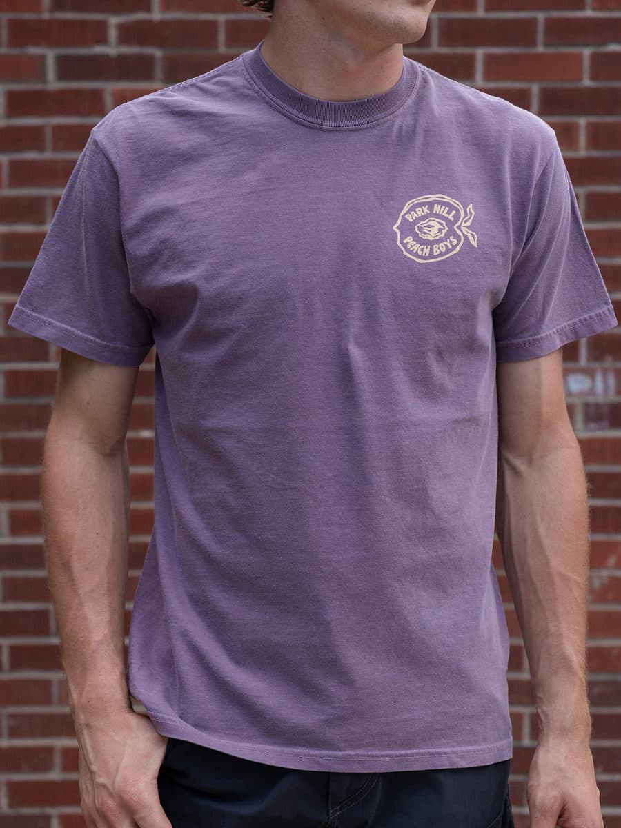 Orchid classic PHPB tee, front view
